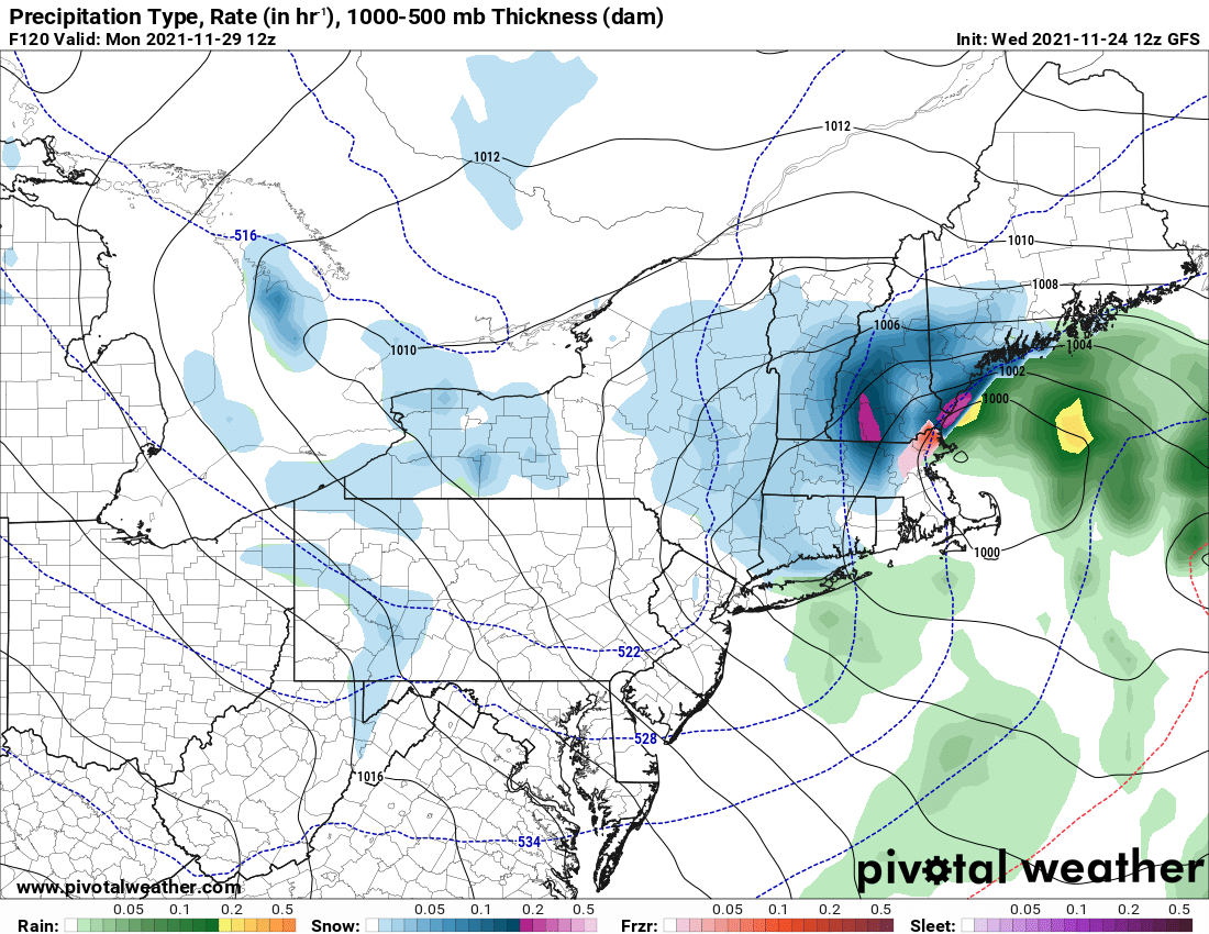 wx_julian807's tweet photo. 00z GFS went crazy last night but it did back down at least for southern NE.

I don't think it's that far out to where I can't talk about this but details are vague at this point.

I will be monitoring this over the coming days. https://t.co/9PVTs1g18y