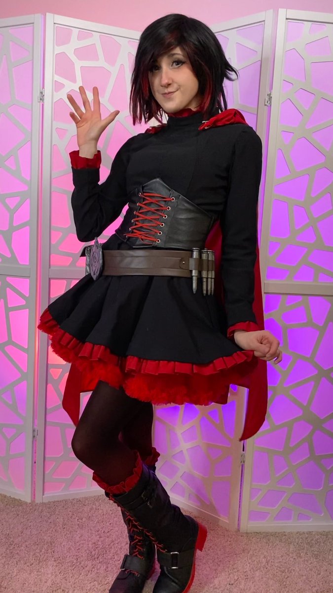 Ruby Mut Cos RWBY Ruby Rose Volume 1 Cosplay is DONE! Its kinda hard to believe that ...