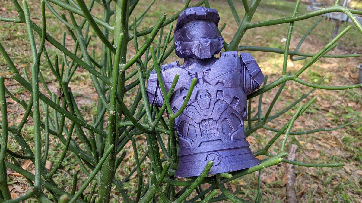 3D_Musketeers's tweet image. The #HaloInfinite multiplayer beta is up and us Musketeers have been having a BLAST! To celebrate we tried to print our own #MasterChief courtesy of @fotismint, but it had other ideas, sometimes.. To see what went wrong, tune into the next #PrintFailFriday!

#prusalive