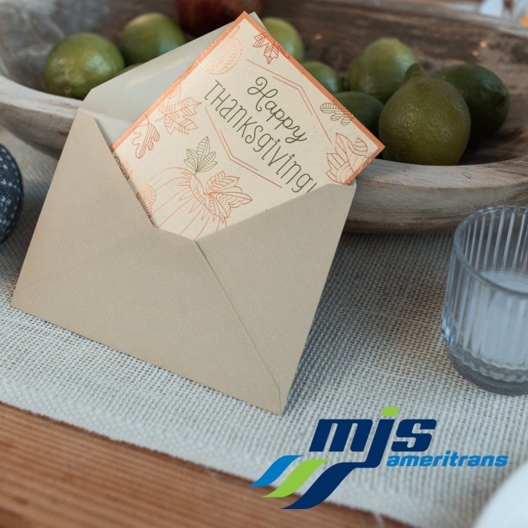 Happy Thanksgiving from the entire MJS AmeriTrans Logistics Team!

#Thanksgiving #Thanksgiving2021 #HappyThanksgiving #Thankful