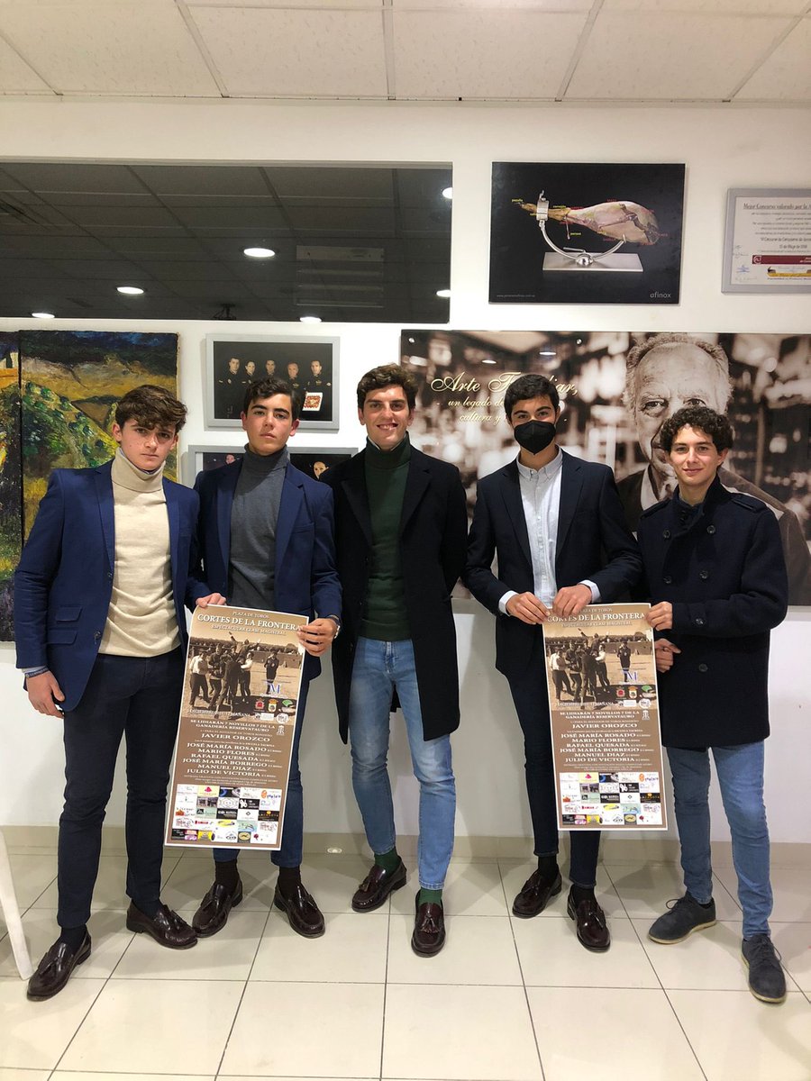 JavierorozcoR's tweet photo. El próximo domingo 5 de Diciembre Javier impartirá en Cortes de la Frontera una Clase Magistral 👨‍🏫 en la que compartirá cartel con los alumnos de su escuela taurina de Ronda y la de Málaga con 🐂 novillos de Reservatauro  

#Rondeño https://t.co/y8XBHK4FJC