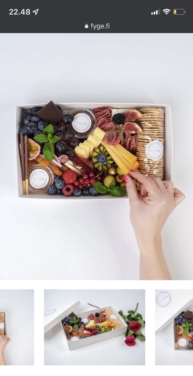 bakocorp's tweet photo. @NeilRetail This cost 35€ at our shop, Fygë. Sustainable packaging, personal note included. I guess we’re facing off WF…lol https://t.co/5RYnXBIRiv