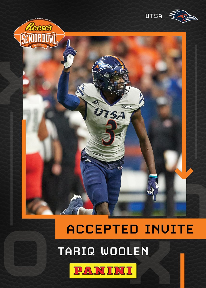 seniorbowl's tweet photo. ITS OFFICIAL! DB Tariq Woolen @_tariqwoolen from @UTSAFTBL is heading to the 2022 @Reeses Senior Bowl!!! #BirdsUp 🤙#TheDraftStartsInMOBILE™️ 

@JimNagy_SB @PaniniAmerica #ratedrookie https://t.co/m1TTZdcfId