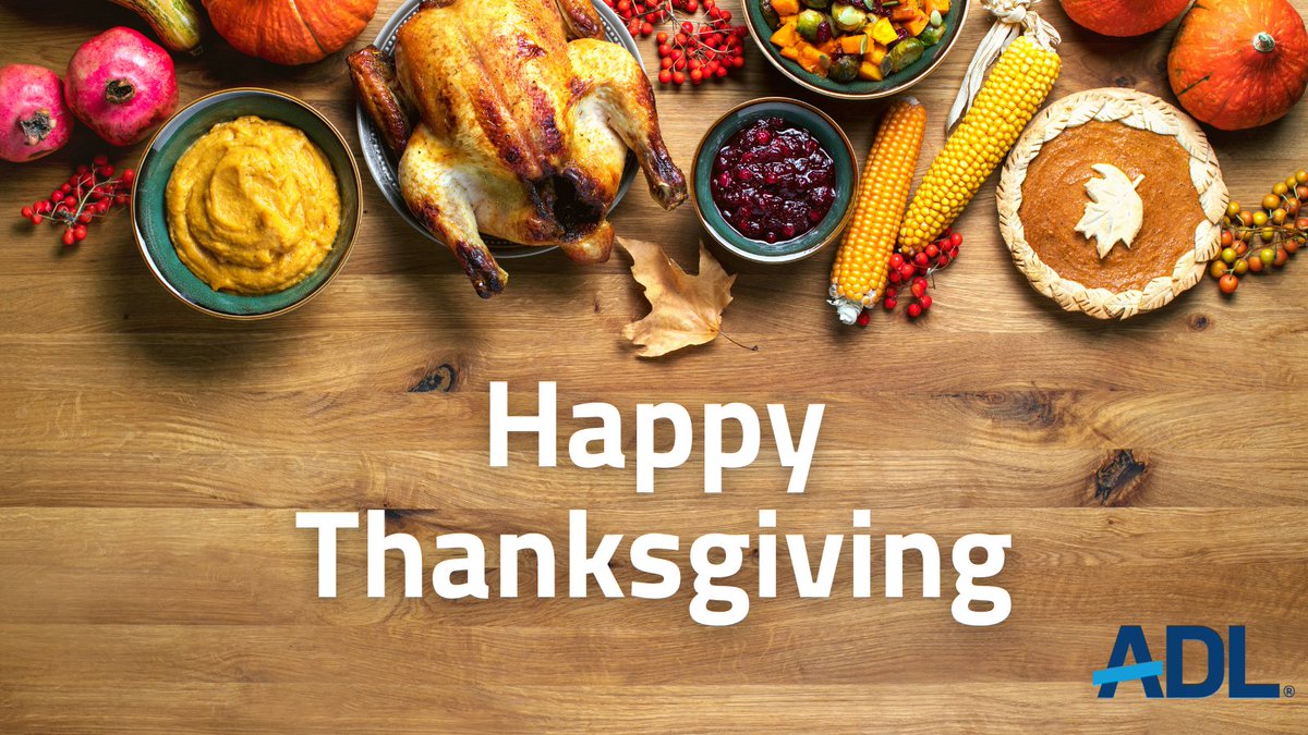 ADL_WashDC's tweet photo. The @ADL_WashDC Regional Office wishes all those who celebrate a safe and Happy #Thanksgiving! 🦃 We're thankful for your support as we join forces to #FightHateForGood. If you haven't before, we encourage you to take time to learn about Indigenous people: https://t.co/IX574aTxuC https://t.co/UnJZUyib9f