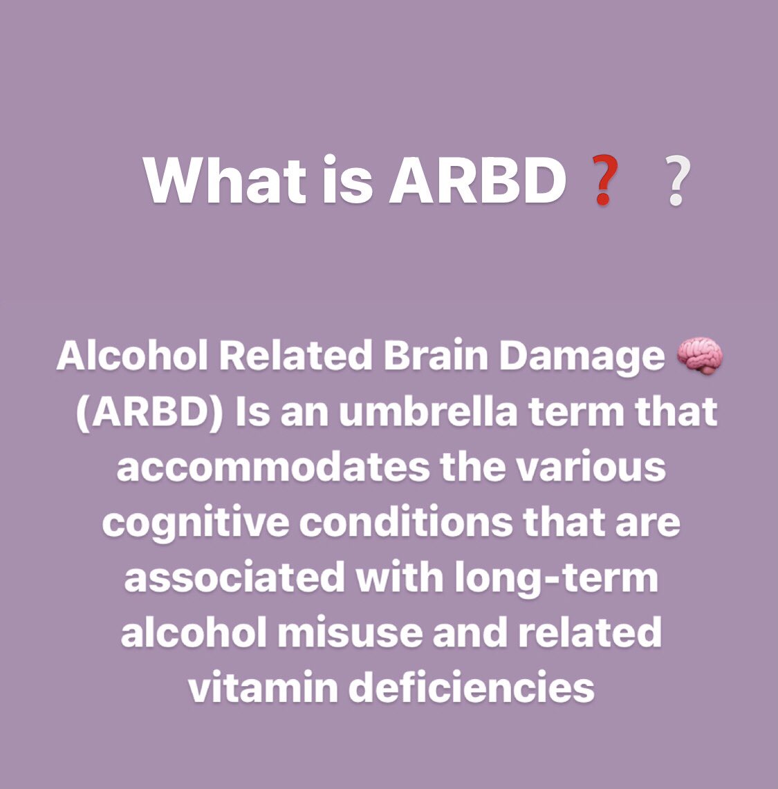 Let’s talk about Alcohol &amp; ARBD 🧠🏴󠁧󠁢󠁳󠁣󠁴󠁿 #ARBD