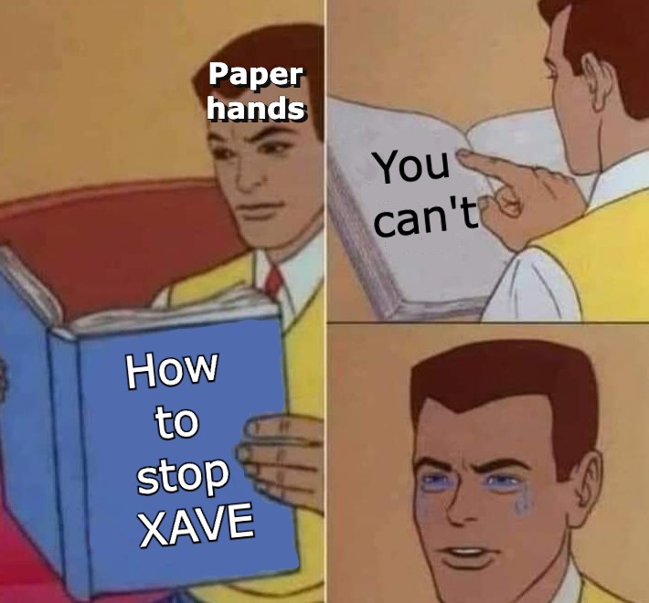 Dear, paper-hands,🧻
Stop trying. 🤦🏾‍♂️

Change your attitude before it's too late. 🚀

#XAVECommunity #XRPArmy