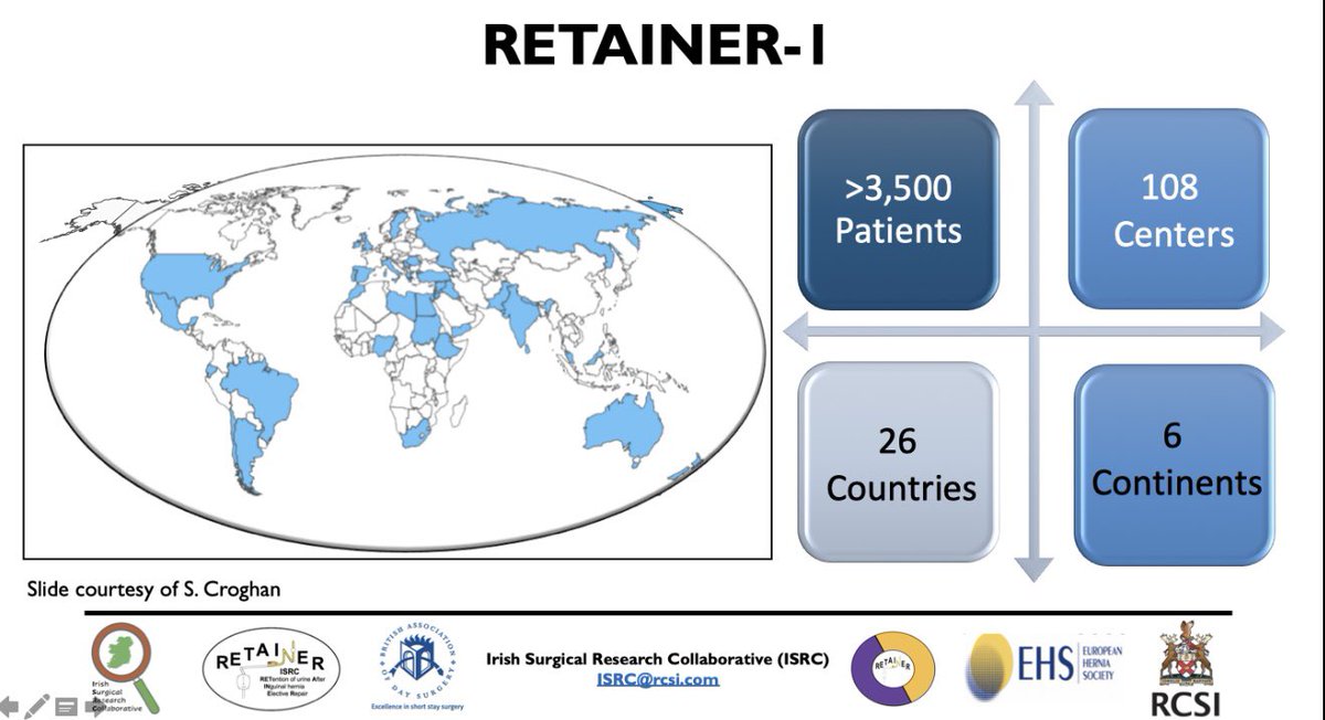 CFleming49's tweet photo. Great @RCSI_Irl #abdominalwall webinar tonight! 🤖, registries and decision making all discussed! Thank you for inviting us along to speak about #InternationalCollaboration @RETAINERCollab1 - congratulations @StefanieCroghan for leading on this fantastic study #inguinalhernia https://t.co/L2v5qArdUY