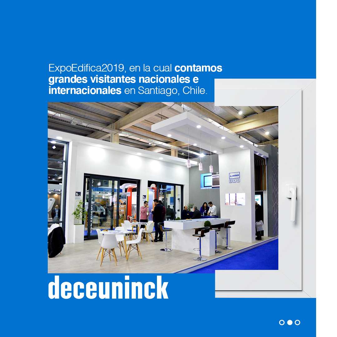 DECEUNINCKCHILE's tweet photo. #UnaVentanaAlPasado Recordando nuestra participación en la feria internacional de la construcción #ExpoEdifica2019 un espacio de acercamiento, novedades e información de nuestros productos.
Agradecemos la importante participación de nuestros clientes, colaboradores y visitantes. https://t.co/HQooBMxpct