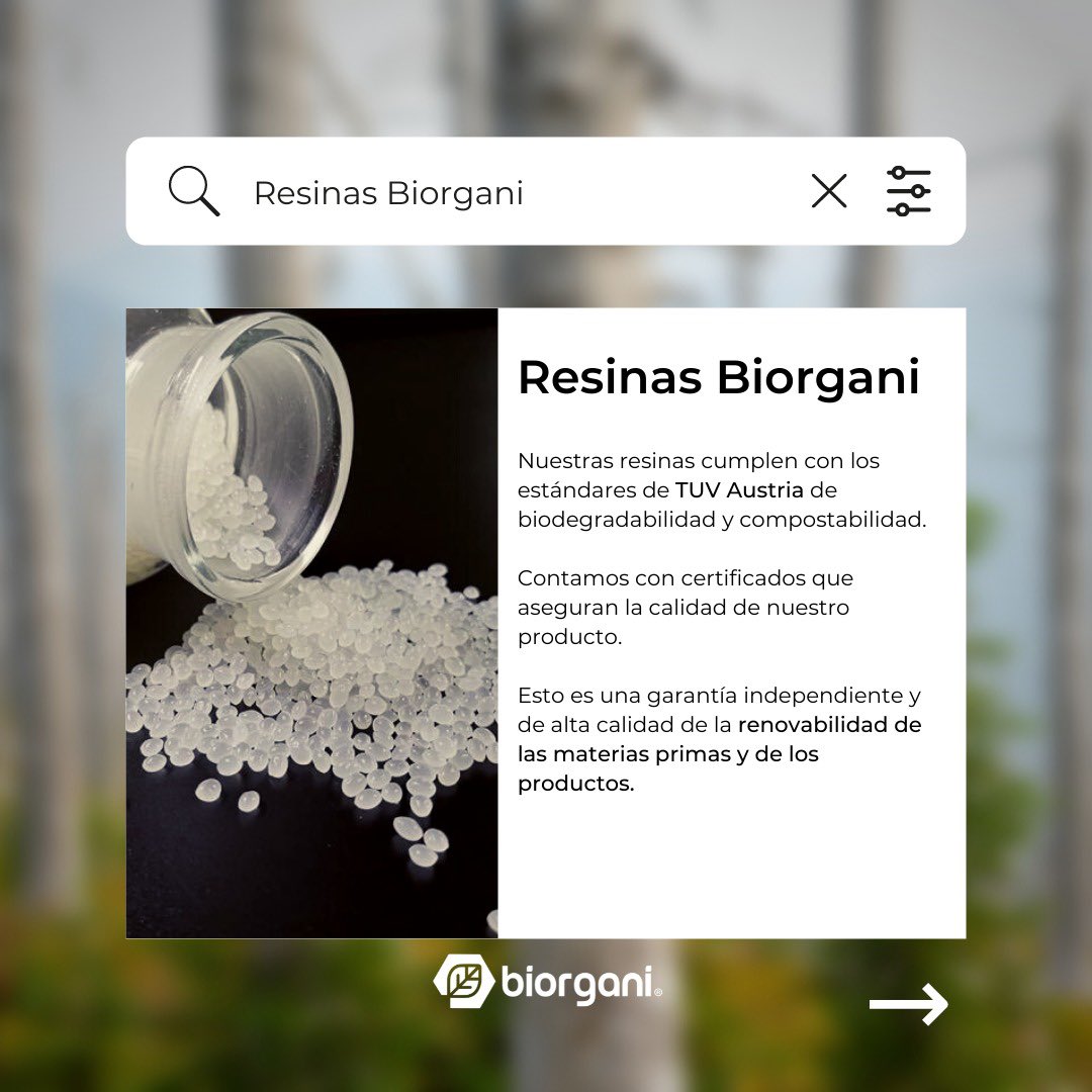 biorgani_tech's tweet photo. En Biorgani buscamos la perfección en nuestras resinas, por eso contamos con los mejores estándares de calidad y sus debidas certificaciones.

#environment #plasticozero #conscienciaambiental #bioresinas #biorganic https://t.co/GvGKSEx12i