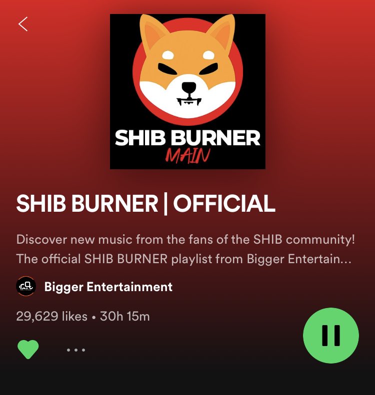 D87Dro's tweet photo. SO CLOSE to 30,000 likes on the #shibburner playlist! Come on #SHIBARMY #LFG 👏🏼👏🏼🔥🔥🔥 https://t.co/3cyszECTTG