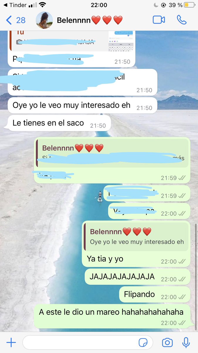 Yo cuando noto q alguien q me gusta muestra interés