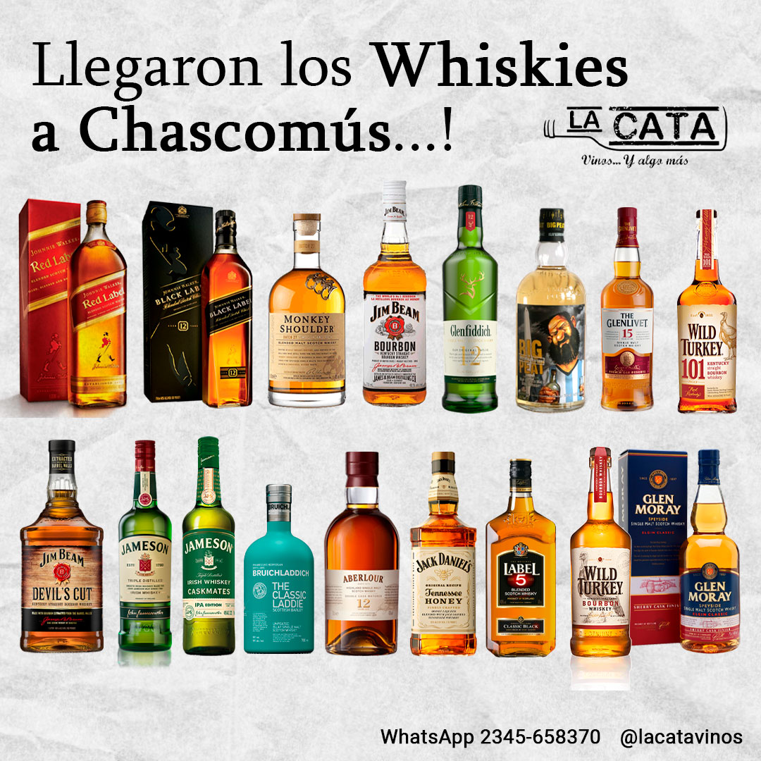 LACATAVINOS's tweet photo. Buenas!!! 🙋🏻‍♂️

👉 Llegaron los Whiskys a Chascomús!!!

📢 Amplia variedad, asesoramiento y buen precio...

📲 Reservá el tuyo, no te duermas...

Salud!!! 🤗🙌🥃 https://t.co/3lax0ROtFW