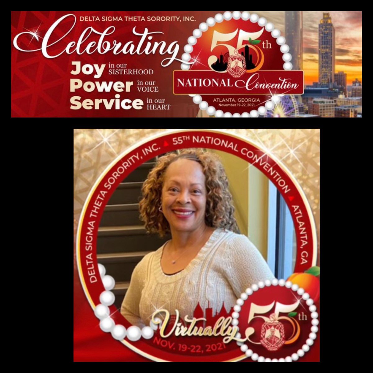 AATXDST's tweet photo. #55th National Covention #AADST
#JoyInOurSisterhood
#PowerInOurVoice
#ServiceInOutHeart https://t.co/X3fnWrqlP0