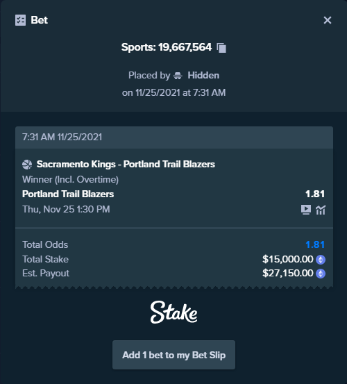 Stake High Roller tweet media