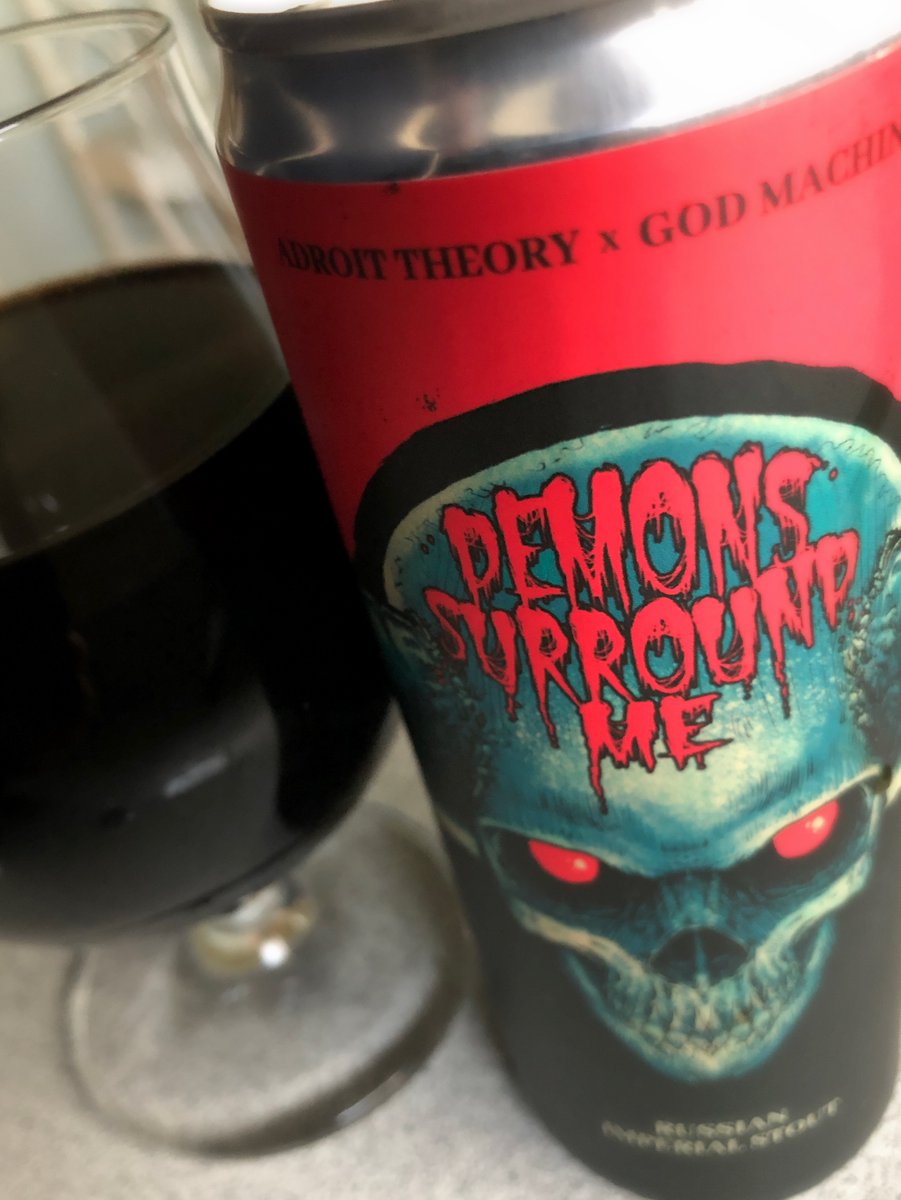 Big and boozy (17%), but also damn tasty. <a href="/AdroitTheory/">AdroitTheory Brewing</a> Demons Surround Me