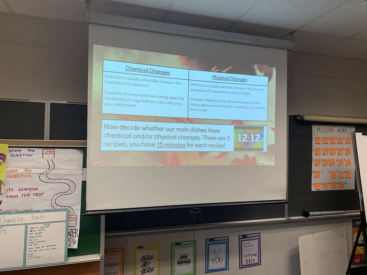 HannahStayt1's tweet photo. yesterday my @McClelland_ES scientists 👩🏼‍🔬🧪🧑🏿‍🔬 got to analyze thanksgiving recipes for chemical and physical changes. the kids love working next to the frogs; they’re making them smarter for sure! #WeAreWayne #ThanksgivingScience #GroupWork #ClassPetsCanLearnToo https://t.co/2ZTJ4luZsj