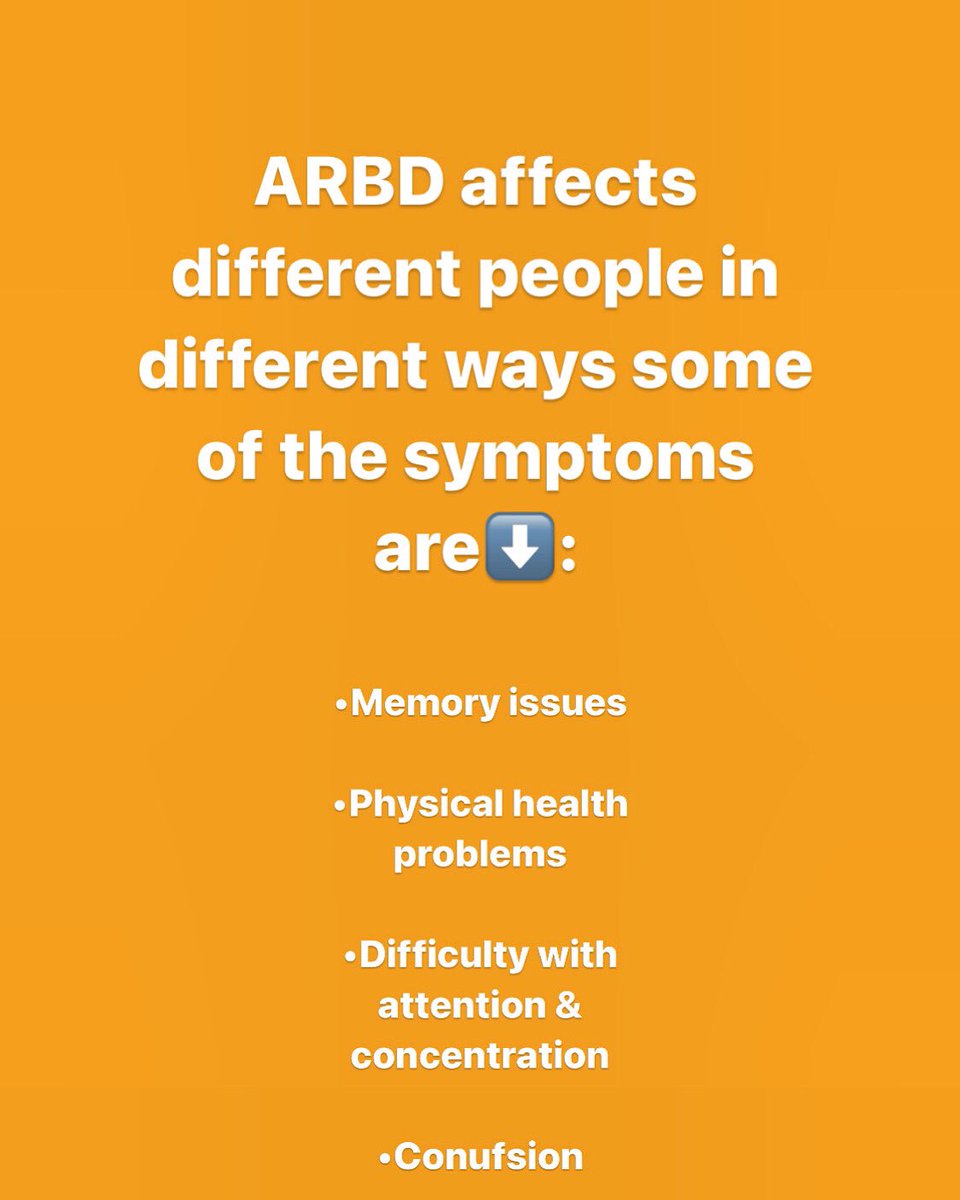 We need to raise awareness of ARBD🧠 #ARBD #ARBDAwareness #LetsTalkAboutARBD