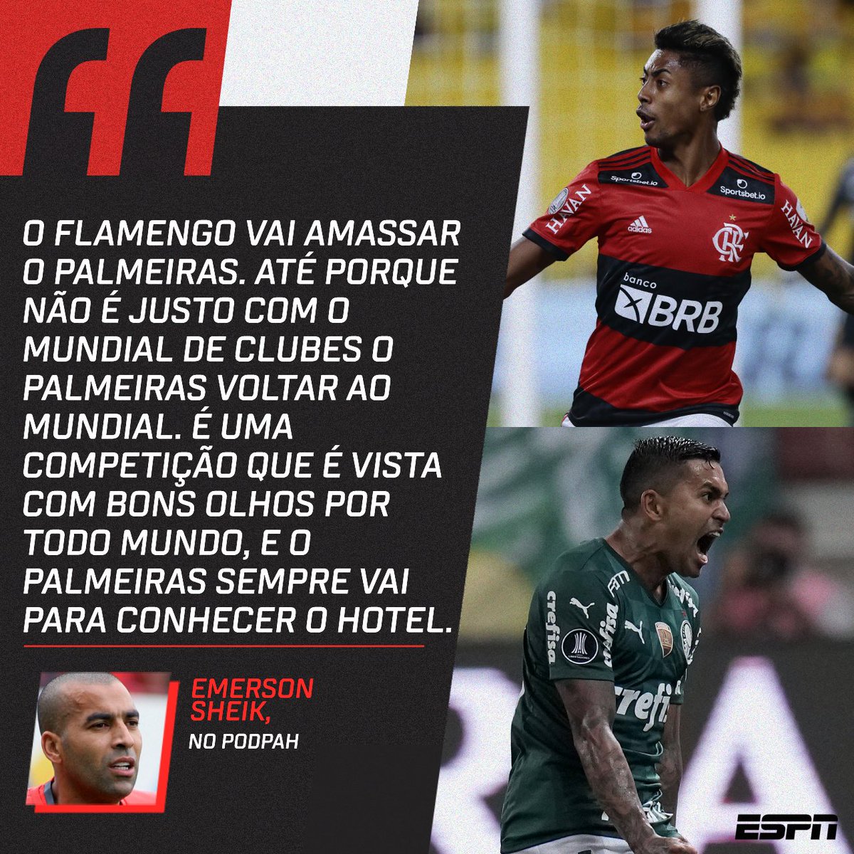 ESPN Brasil on X: Como você define o empate em 1 a 1? 👀 #FutebolNaESPN   / X