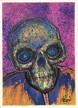 ArtistByron's tweet photo. want original art for your wall? 
I'm slowly starting to list my originals ... hesitantly 
it's llike selling a part of me ... a little, vibrantly necrotic and slihtly spastic piece of me.
https://t.co/CnPvaSENdr https://t.co/l8iqp8NxrN