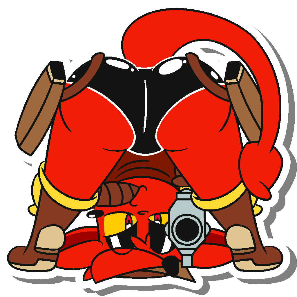 StrawberryOctii's tweet photo. For all the short stack enjoyers out there, heres the second batch of emotes, all based on the "Classic" style for Old KoH!

These were created by classic OG artist and my tasty boyfriend @PsyRedtails !

...Booty Centric Art?... in THIS game!?... NAH. https://t.co/7jFFMEyyal