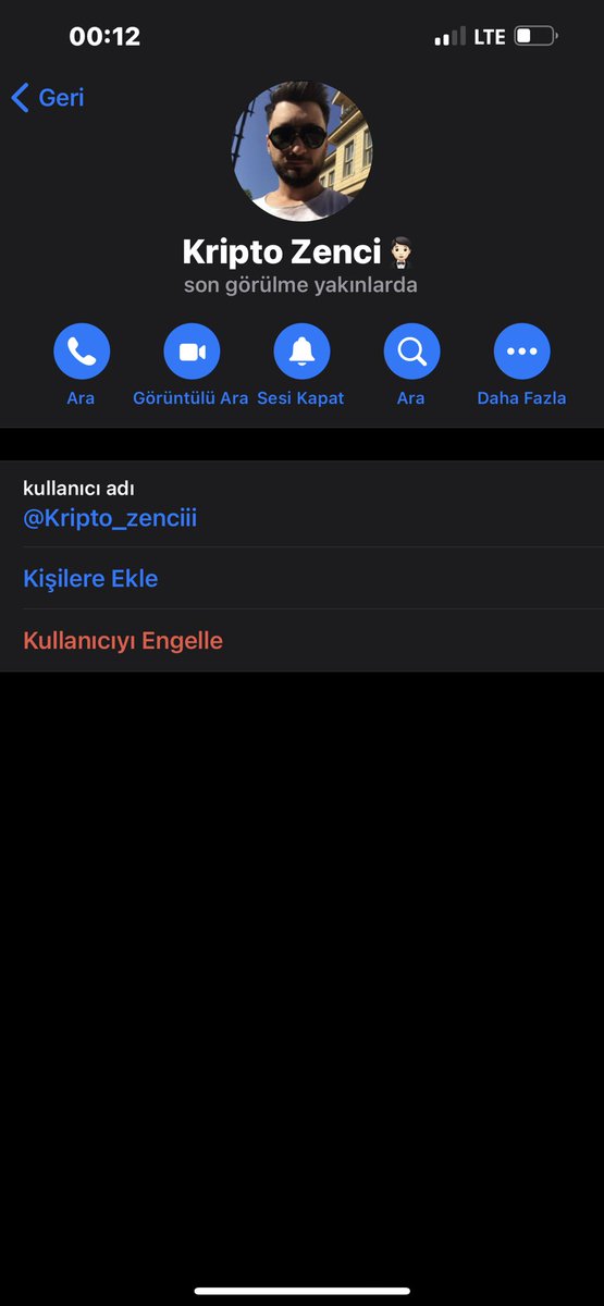 Telegram grubunda bu hesap bana ait değil arkadaşlar lütfen yazarsa engelleyin