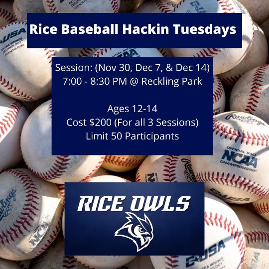 Rice Baseball tweet media