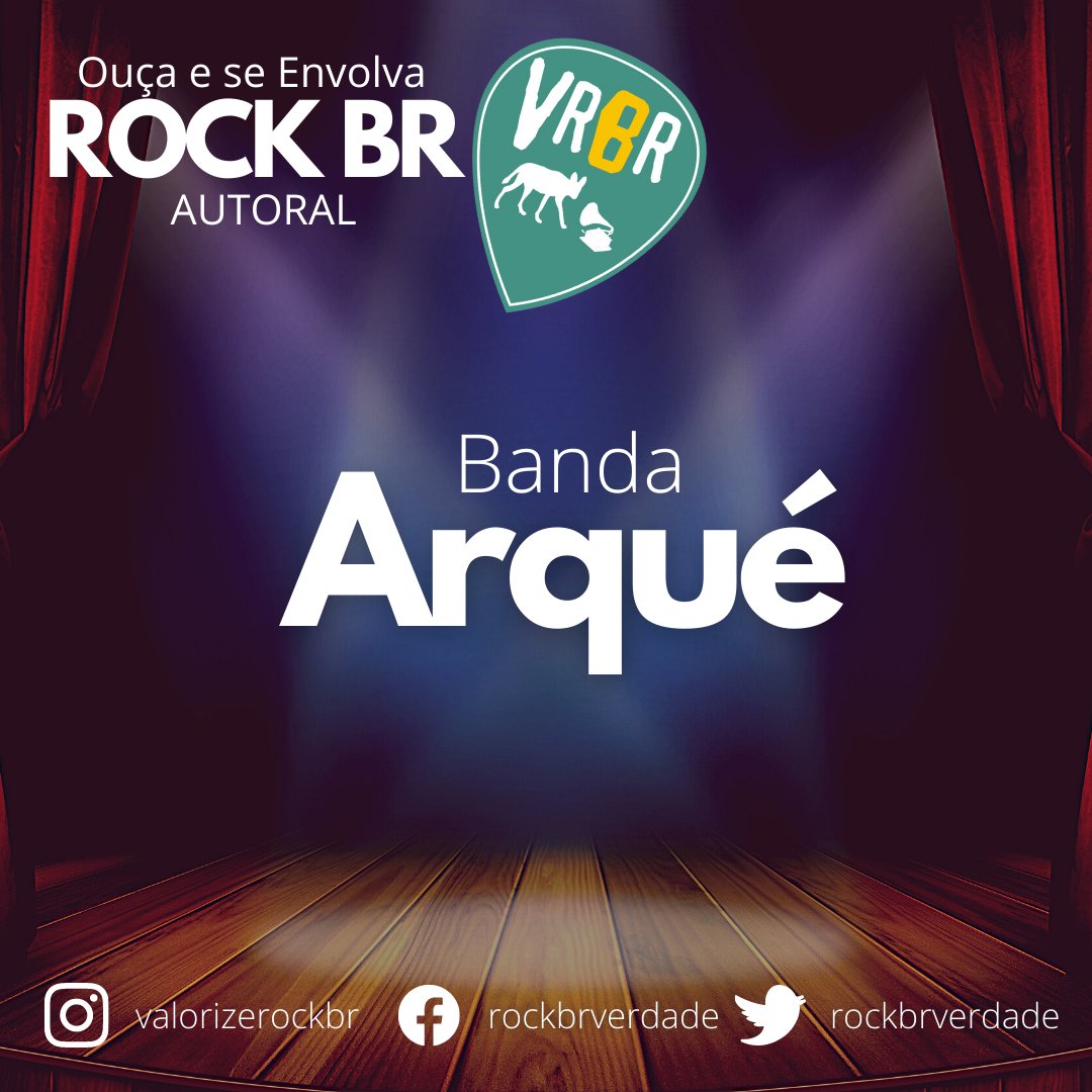 A dica de hoje é a banda Arqué com o som "Aquela Voz" Sonzeira!🤘

Ouça acessando nosso site clicando na playlist VRBR!
valorizerockbr.com.br!
No Insta, acesse pela bio!

Insta: <a href="/arquebanda/">capoeira</a>

#rockautoral
#rockbr
#dicasvrbr