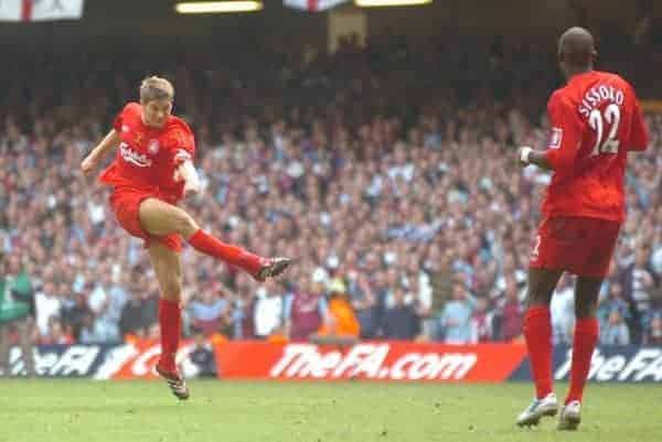jeepdeeep's tweet photo. Gerard flashbacks after Thiago’s goal #LIVPOR #Liverpool https://t.co/04sxNlxtjR