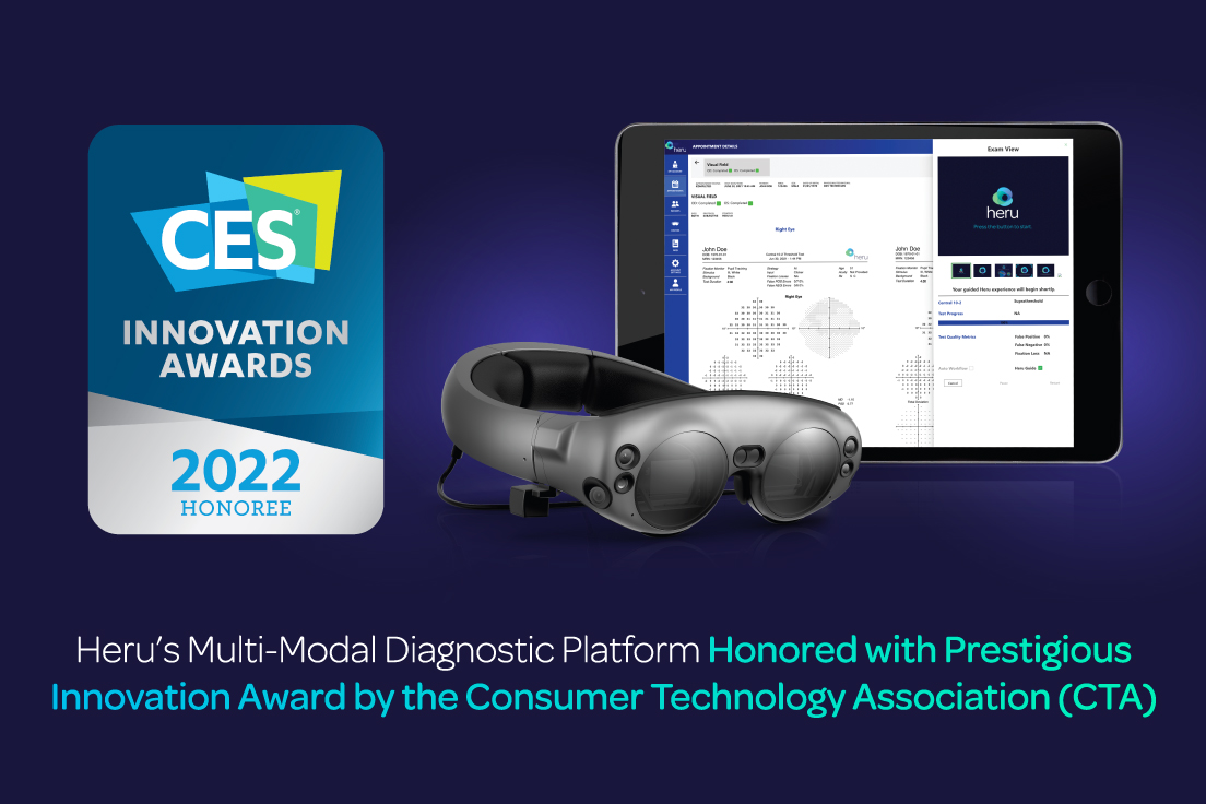 BascomPalmerEye's tweet photo. We are pleased to share that @heruvisionai, the leading Wearable Diagnostic and Vision Augmentation company born at @BascomPalmerEye, has been named a @CES 2022 Innovation Awards Honoree for its re:Vive™ platform developed by a research team led by Dr. Mohamed Abou Shousha https://t.co/RxniCQyQtc