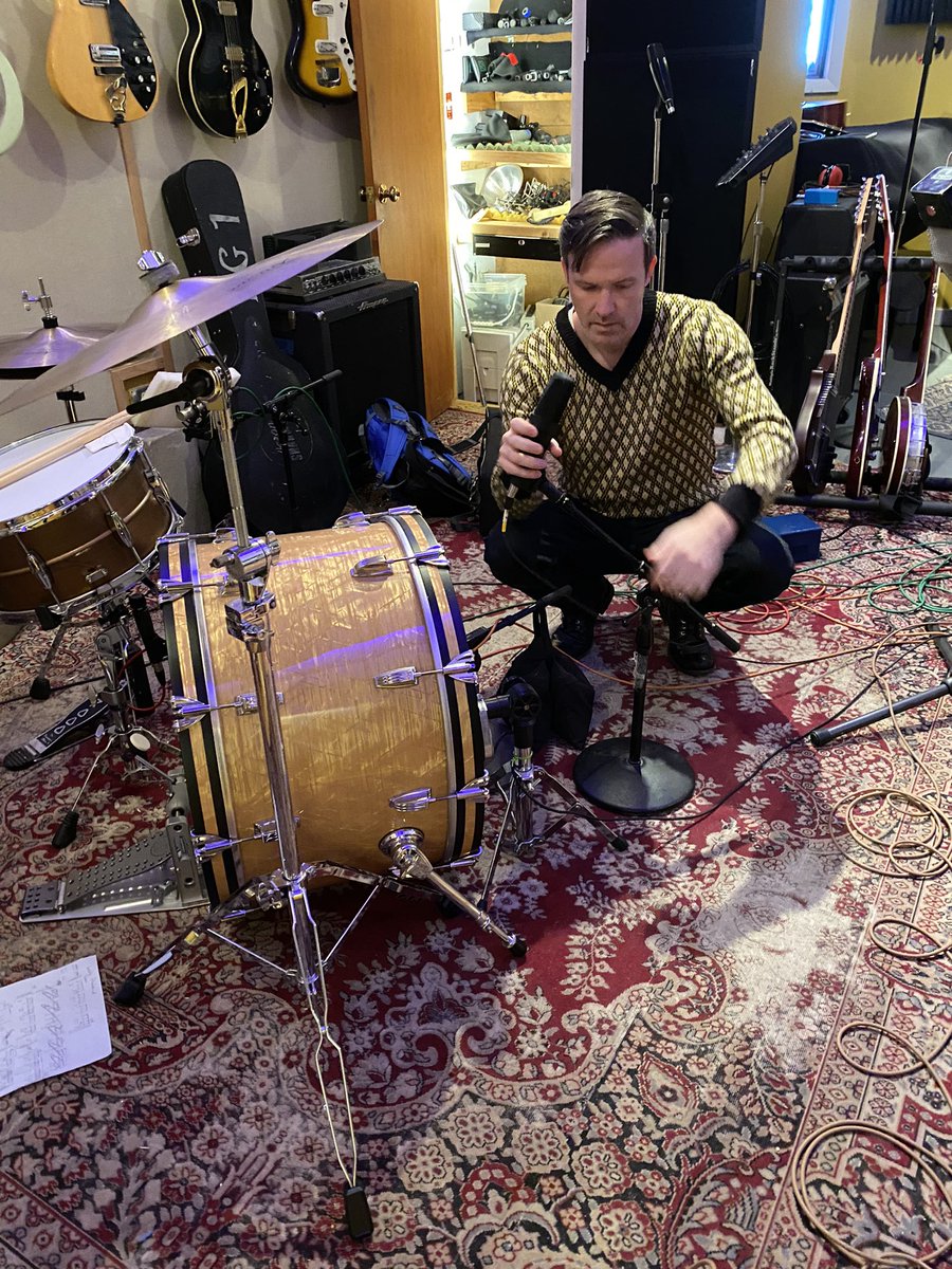 Recording today.