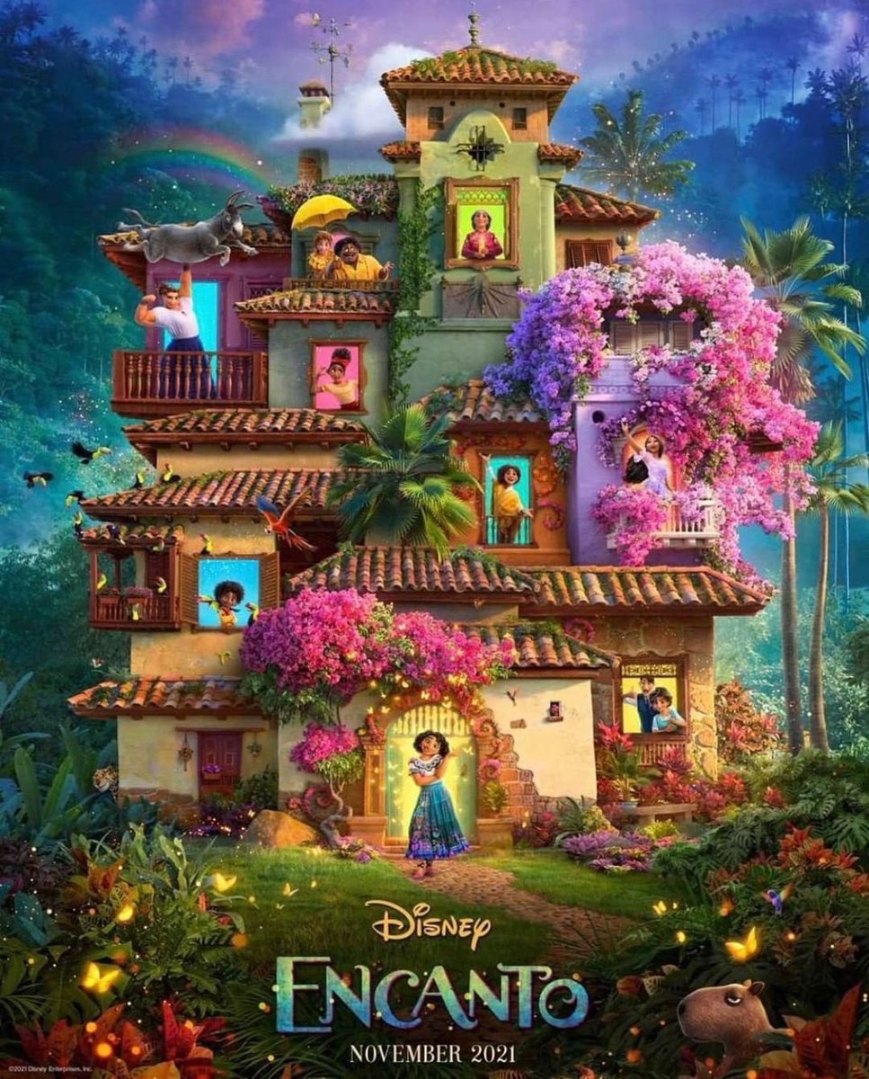 Sid_Hopson's tweet photo. @EncantoMovie is in theaters!!

It was an absolute blast recording percussion alongside these incredible players. What an awesome score by @germaine_franco and brilliant songs by @Lin_Manuel. 
Cheers to the visions, voices, labors, and love that brought this film to life🥂🎊 https://t.co/MXAUvz4au6