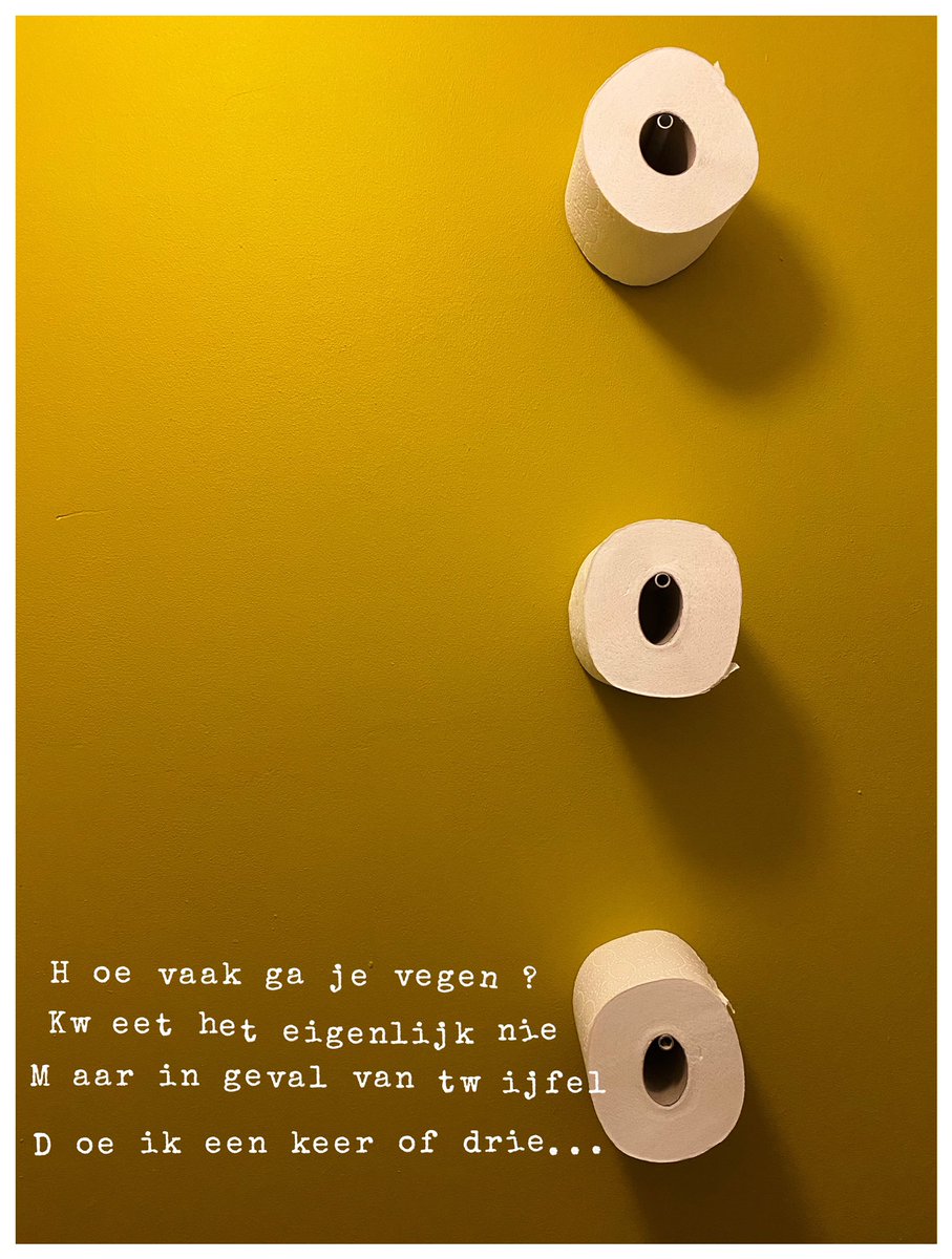 John_Blok's tweet photo. #twitterdichter #rijmpjes #goodnightjohnboystudios #vegen #papiertje #toilettraining https://t.co/savhqbb2fd