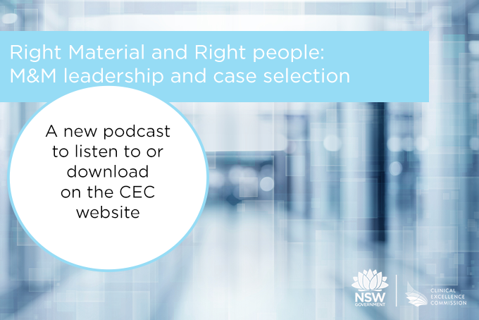 Season two of CEC’s first podcast series is now available for listening. Each episode explores themes of M&amp;M leadership and case selection, providing insight into the importance of effective leadership to enable psychological safety in M&amp;M meetings. bit.ly/3oSgonH