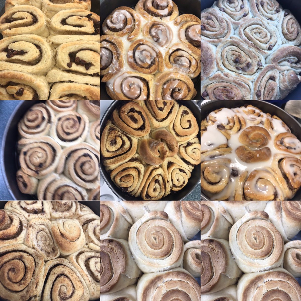 FormbyHighFood's tweet photo. Here’s just a few pics of some of the fabulous Cinnamon &amp; Chelsea Buns we made today in sixth form Enrichment Food. https://t.co/xL0Bhen4TD