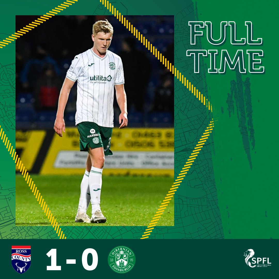 HibernianFC's tweet photo. Defeat in Dingwall. https://t.co/acDlvsmRtF