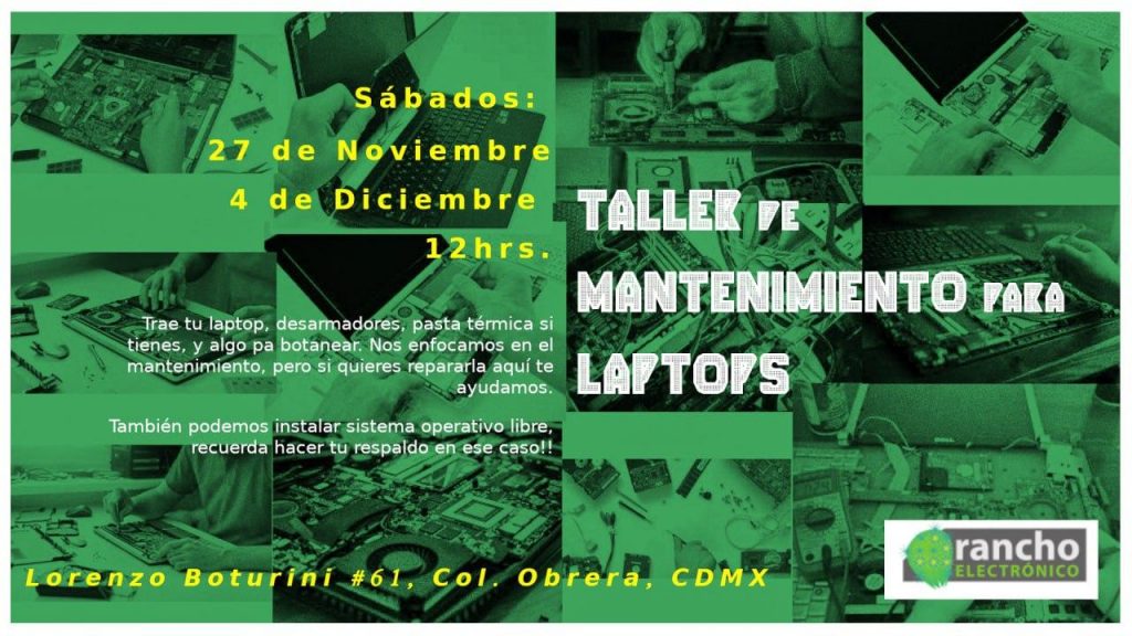 tierra_comun's tweet photo. este sábado 27 compañera de #tierracomuncoop compartirá su famoso #taller contra la #obsolecenciaprogramada #entradalibre en @hackrancho https://t.co/mVlDGtSHus