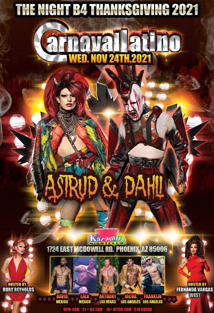 AZEVENTS's tweet photo. TONIGHT WEDNESDAY NOV 24 @ Karamba Night Club in Phoenix! https://t.co/I0PyeMGVk7
