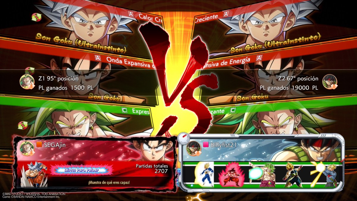JoseAndCardona's tweet photo. La primera vez que me pasa esto #PS4share #DragonBallFighterZ #DBFZ #Broly #Baseku #GokuUI https://t.co/mtMv1dLPpF