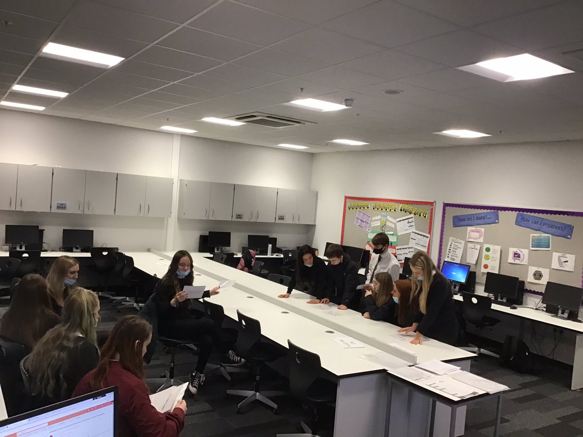 BusEdKHS1's tweet photo. S3 Business and IT continued their social enterprise journey this week taking part in several teamwork activities to discuss and share ideas around different social issues. Thanks to @SocEntAcademy for the “Big Deal, No Big Deal” resources to deepen our thinking on social issues https://t.co/dXpX3ueQYD