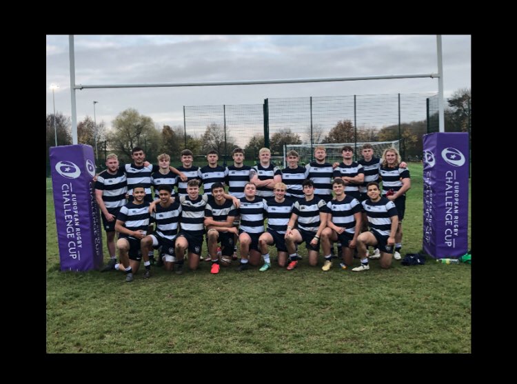SGSCollegeRugby's tweet photo. After an awesome weekend with ten former @sgs_college student’s representing @BristolBears in the Prem cup fixture, the SGS class of 2021/22 travelled to @LeicesterTigers ACE college Brooksby Melton and won 52-18 scoring some brilliant tries #FF https://t.co/MKGebt8PWN
