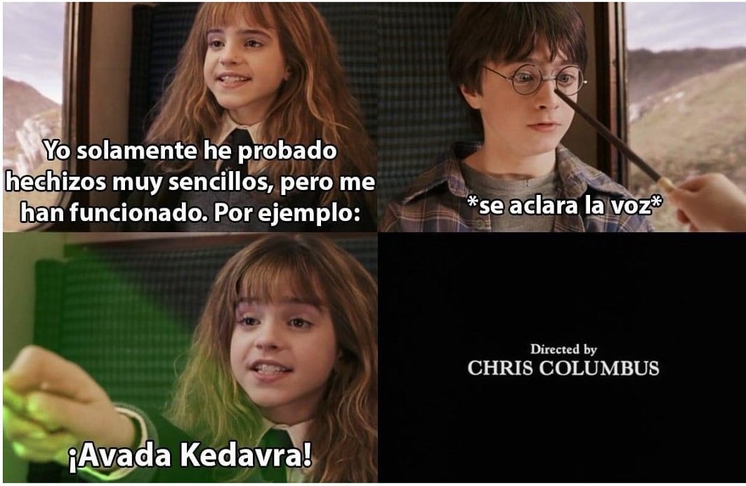 Granger terminando la saga en el primer viaje en tren.