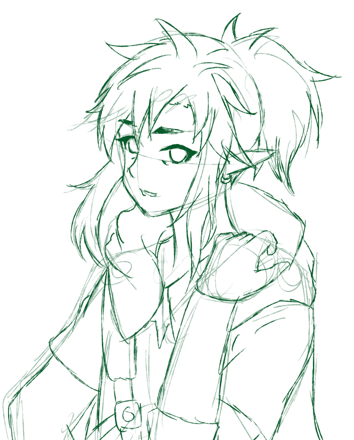 I wanted to redraw one of my old drawings and this was the chosen one! I don't know how many years have passed since I drew this, but it'll be great to see how much I've improved 😊