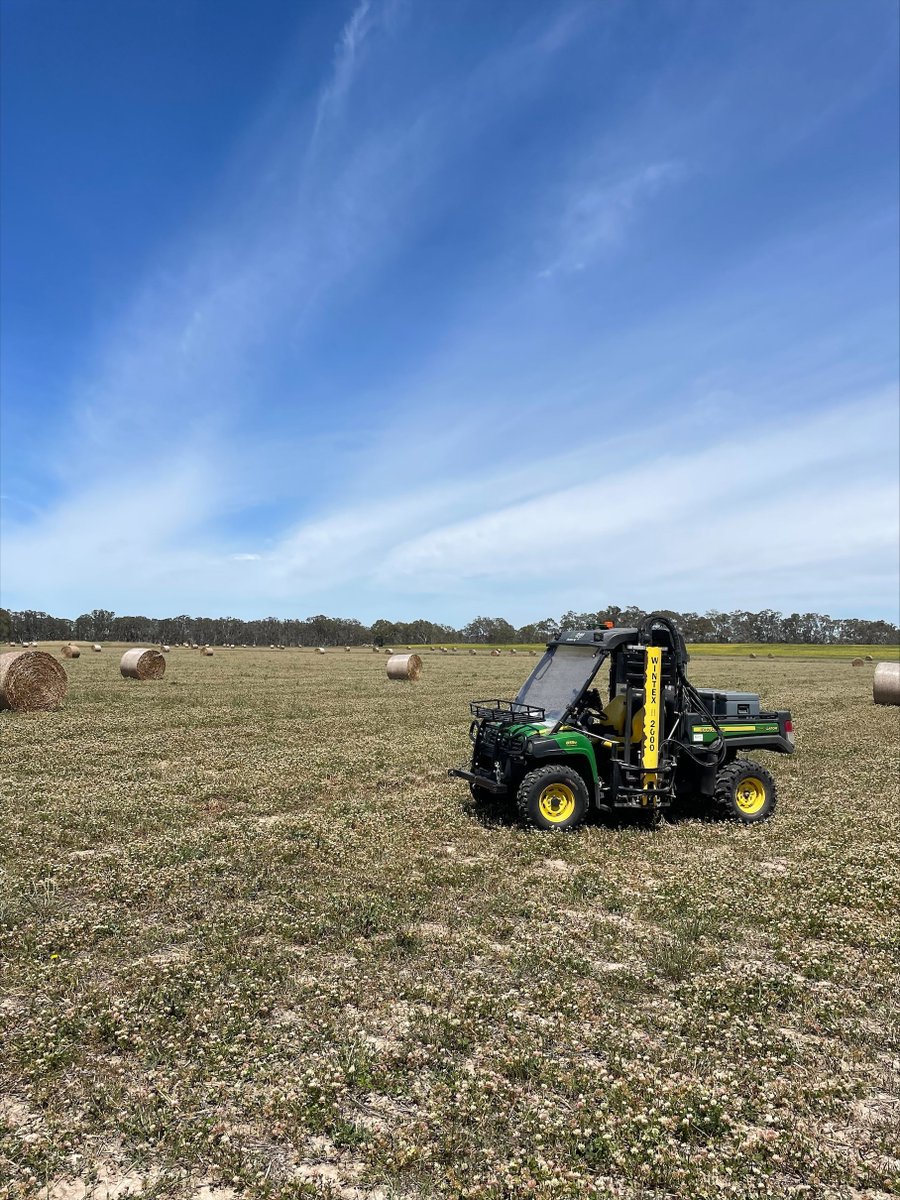 Waiting patiently for these clear skies to return! #wintex2000 #soilsampling #precisionag