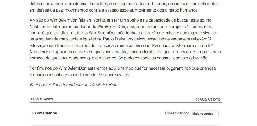 uffizicom's tweet photo. Confira o artigo escrito pelo fundador e superintendente do @WimBelemDon, Marcelo Ruschel, publicado no Jornal do Comércio https://t.co/iBmqhKcNc4