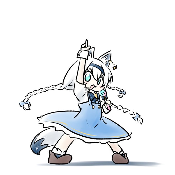 ぷれじでんと・ふぉっくす #絵フブキ 