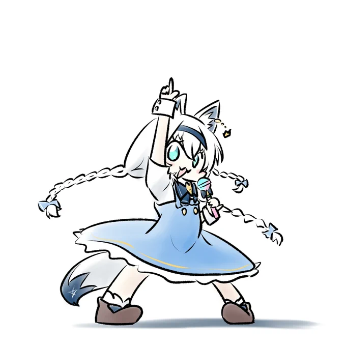 ぷれじでんと・ふぉっくす #絵フブキ 