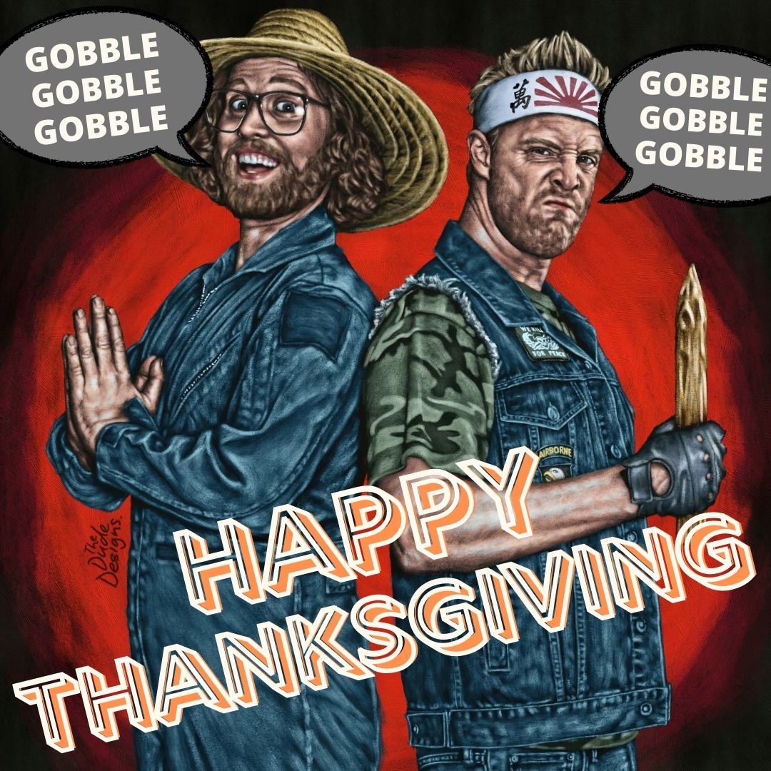 listencarefilmX's tweet photo. HAPPY THANKSGIVING! Also... Don't spend tomorrow fighting with your relatives, watch #hawkandrev for free on TubiTV instead - https://t.co/kM8V4R3Hdt
#hawkandrevvampireslayers #SupportIndieFilm #RBGfilms #clumsytiger #loadedimage #tubitv #tubi #HappyThanksgiving2021 #weloveyou https://t.co/BI12W7gGKO