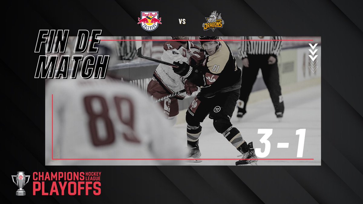 Dragons de Rouen (@dragonsderouen) on Twitter photo ⚡️FIN DU MATCH⚡️
Ils l’ont fait ! Quel exploit !!! Malmenés et dos au mur, les Dragons ont su trouver les ressources pour renverser Salzbourg !! Première équipe 🇫🇷 à atteindre les 1/4 de finale de <a href="/championshockey/">Champions Hockey League</a> !! L’aventure continue 👊!!
Salzbourg 3️⃣ - 1️⃣ Rouen
#GoDragons ⚡️FIN DU MATCH⚡️
Ils l’ont fait ! Quel exploit !!! Malmenés et dos au mur, les Dragons ont su trouver les ressources pour renverser Salzbourg !! Première équipe 🇫🇷 à atteindre les 1/4 de finale de <a href="/championshockey/">Champions Hockey League</a> !! L’aventure continue 👊!!
Salzbourg 3️⃣ - 1️⃣ Rouen
#GoDragons