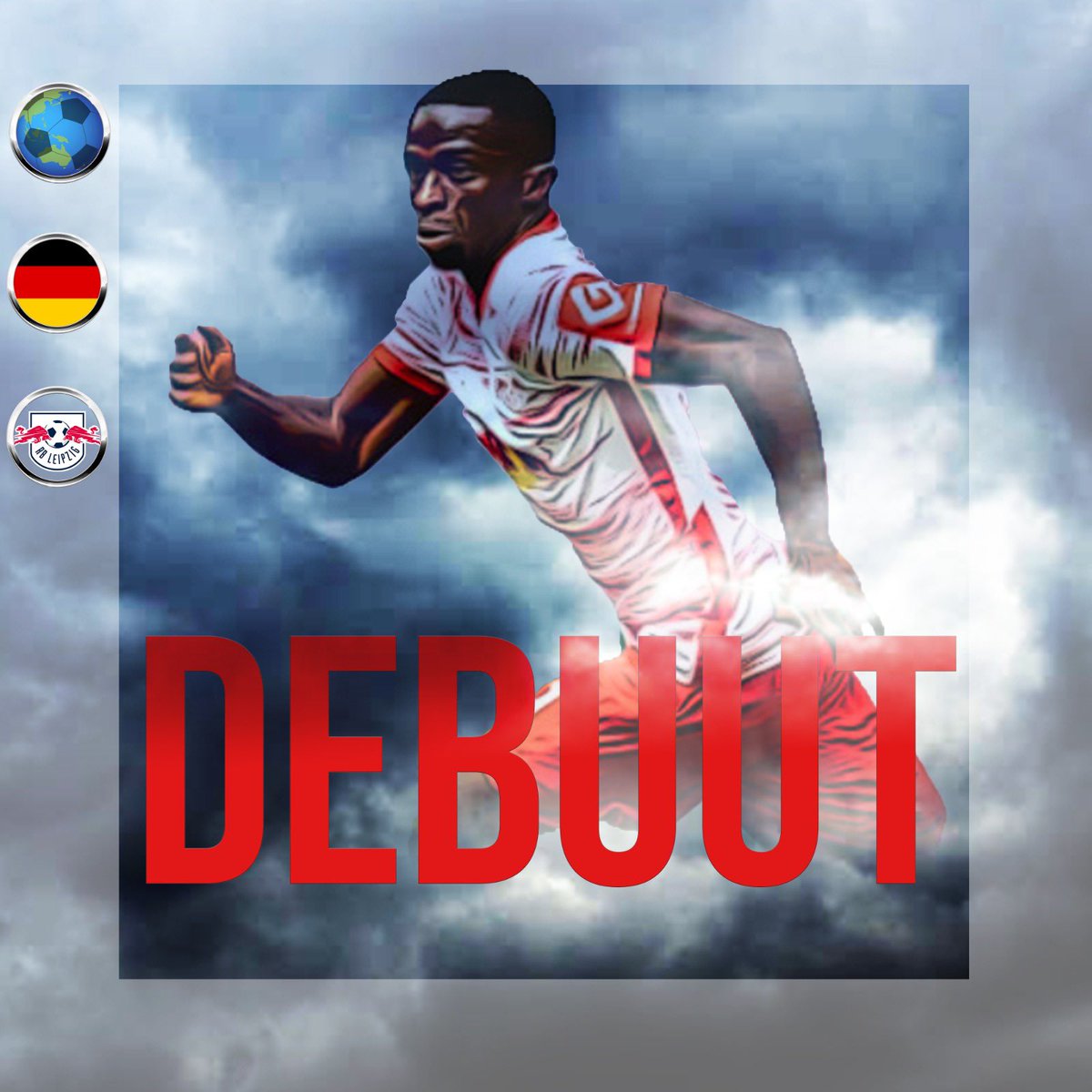 Een debuut om in te lijsten voor Solomon Bonnah in het eerste van RB Leipzig!