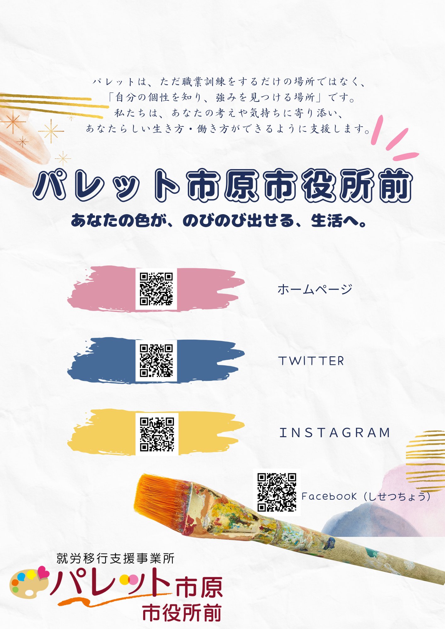 こちらパレット市原市役所前 公式 ちば ふさのくにから広がる心のバリアフリー Ichiharapalette Twitter